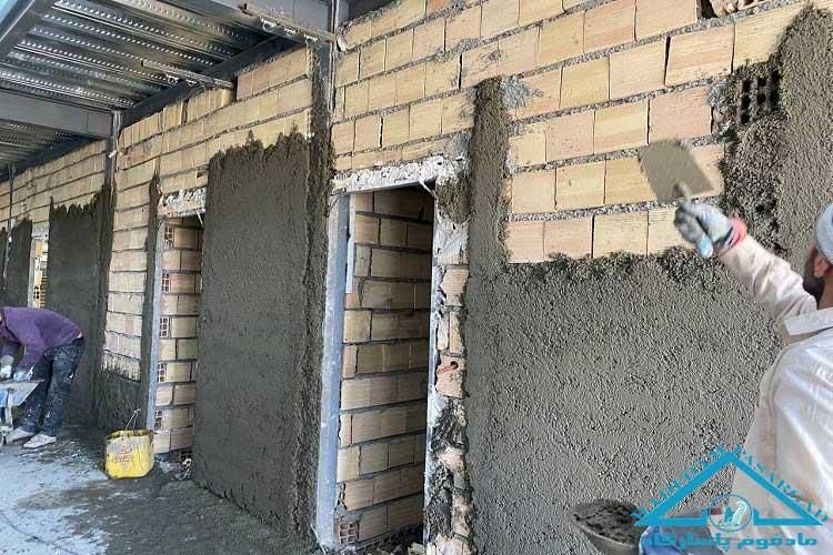 سیمانکاری وآجرکاری ومرمت بناهای قدیمی وساختمانی