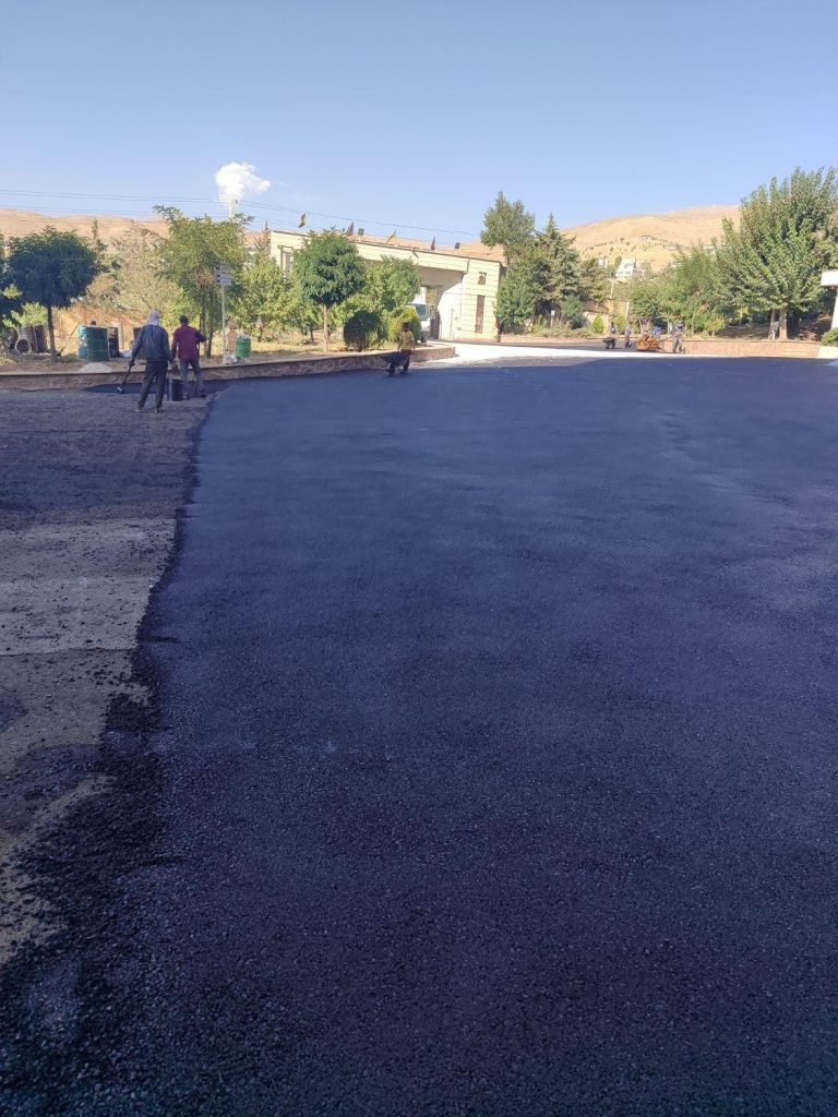 پیمانکاری آسفالت محوطه و ایزوگام