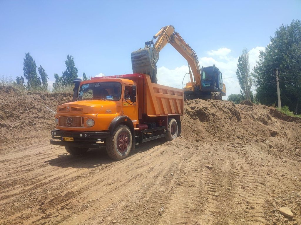 اجاره بیل مکانیکی زنجیری وپیکورزنی.وکامیونکمپرسی