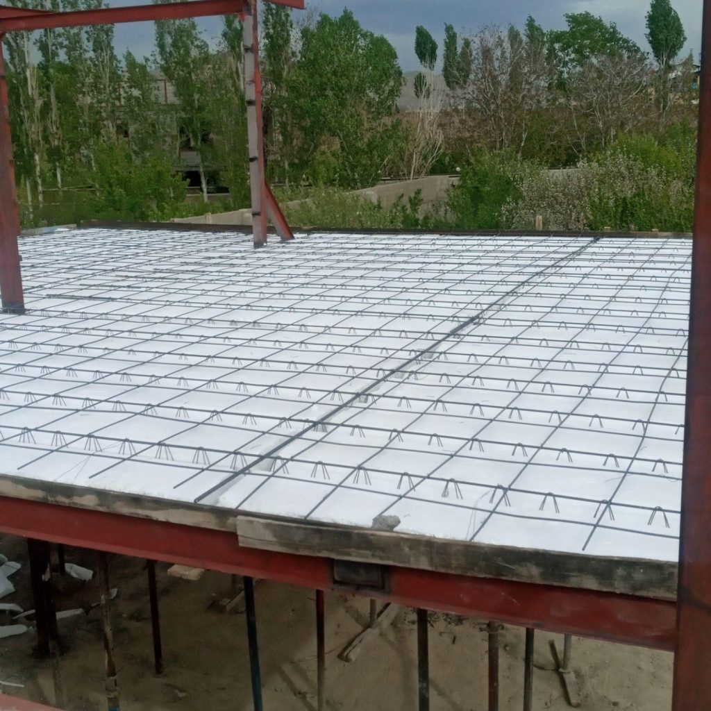ارماتوربند اسکلت فلزی تیرچه الماتور بتن ارماتور