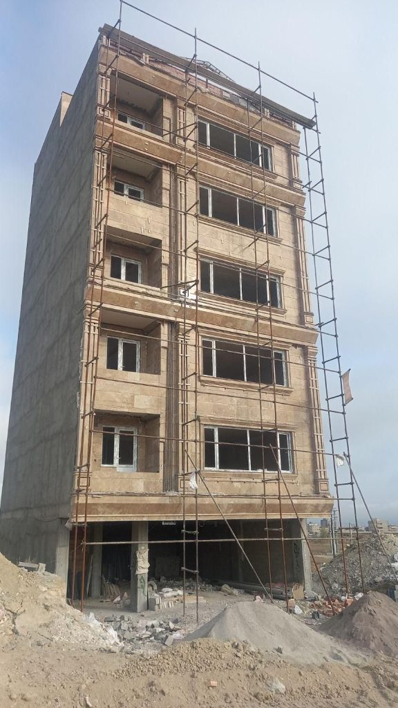 سنگ کاری نما ساده و رومی