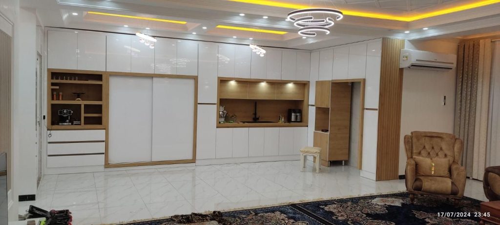 کابینت های گلاس ام دی اف وفلزی وترکیبی