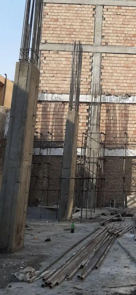 ارماتوربندی اسکلت بتنی