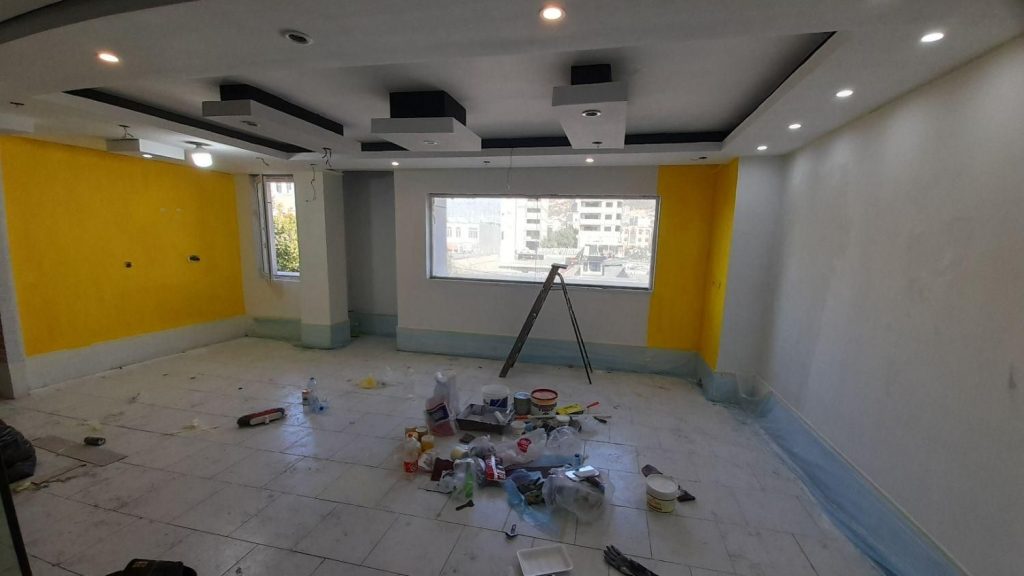 رنگ و نقاشی ساختمان عبادی