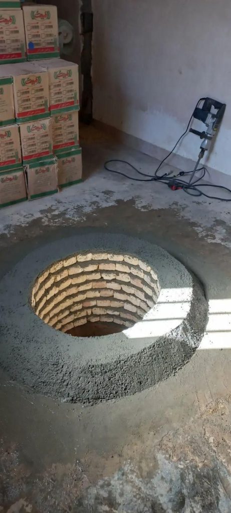 چاه کن قنات فاضلاب