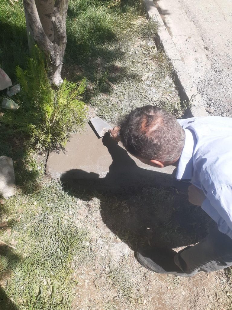 سیمانکاری وخرده کاری