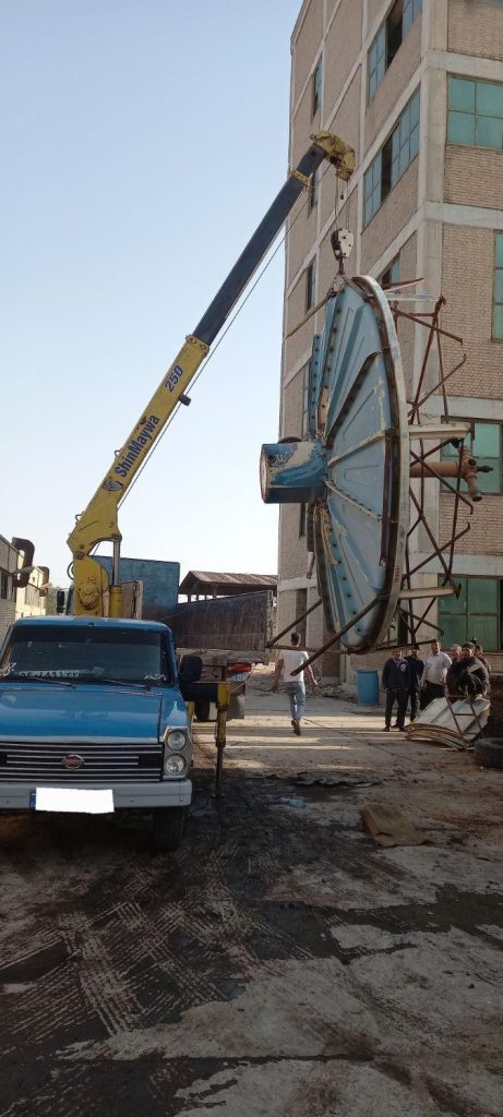 جرثقیل سبک و سنگین سمنان، سبد بالابر