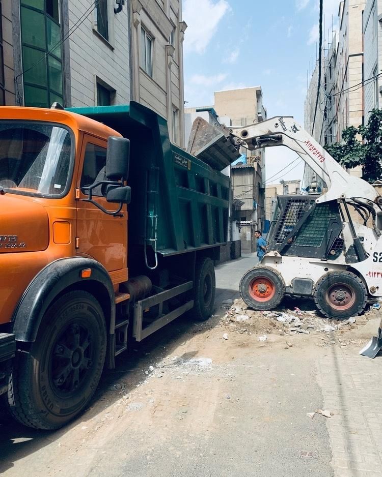 اجاره بابکت و بادسان خاکبرداری و گود برداری