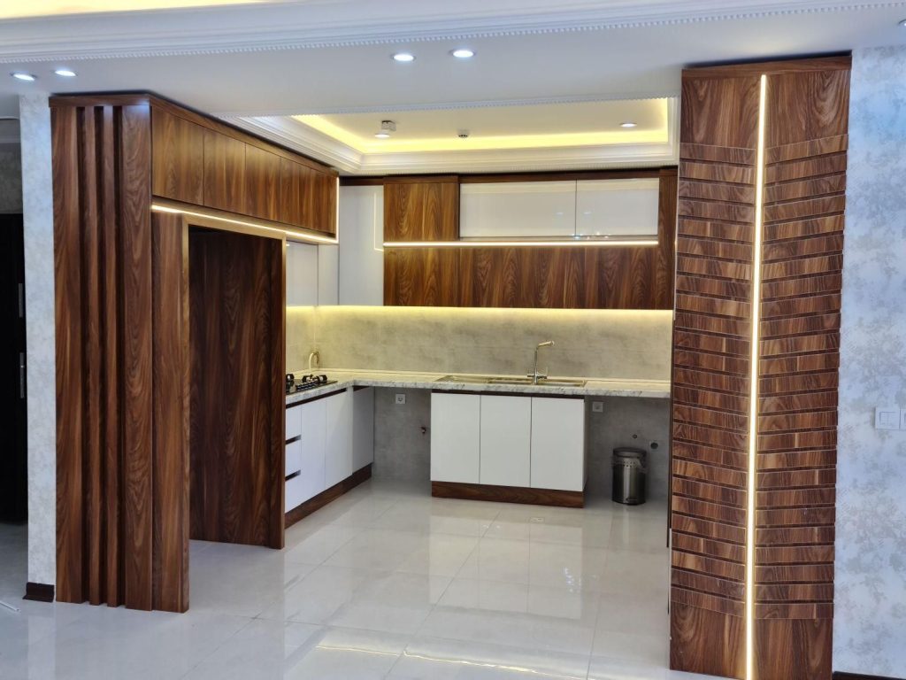 کابینت آشپزخانه/هایگلاس/مدرن/نئوکلاسیک/تخت کمجا