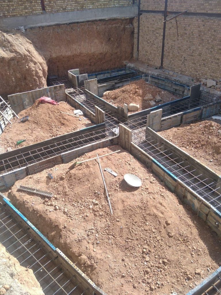 آرماتوربندی وقالب بندی