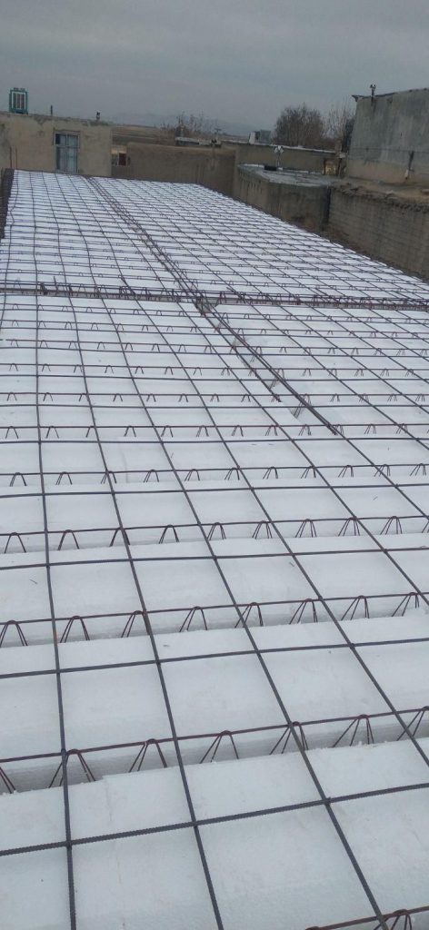 آرماتور بندی وسقف زنی