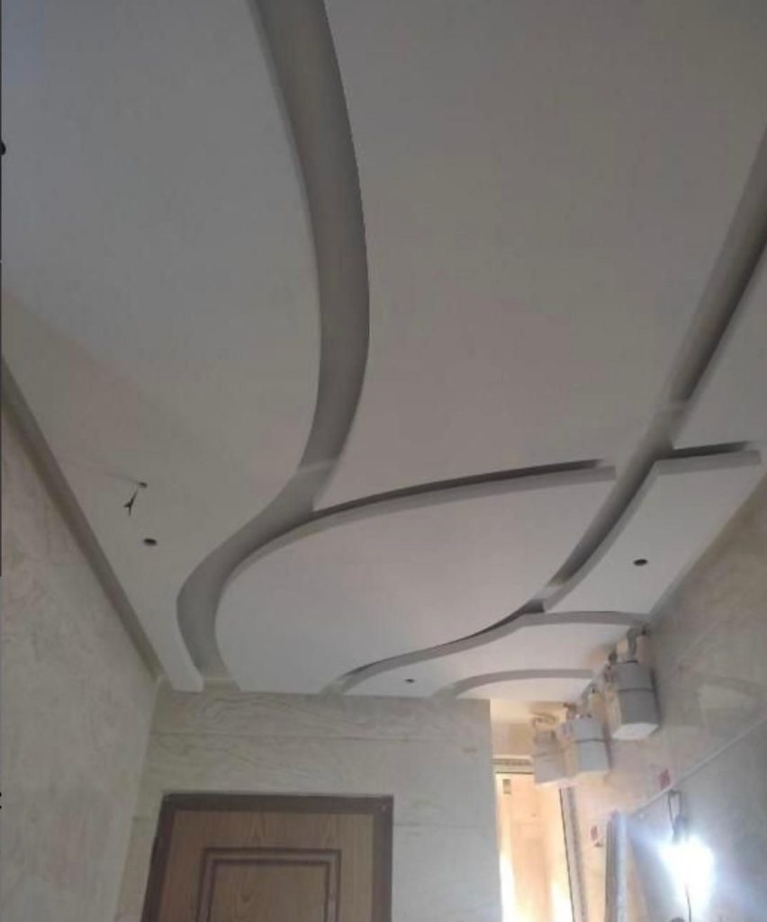 نقاشی ساختمان و بتونه و رنگ کناف