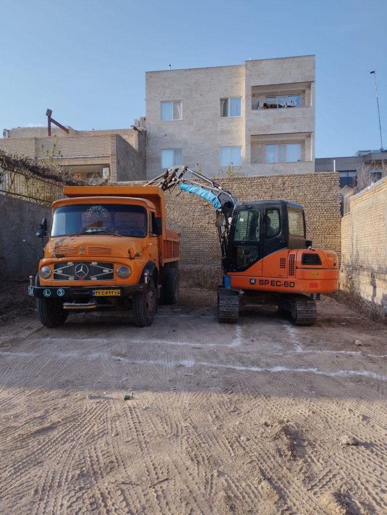 اجاره بیل مکانیکی و مینی بیل و کمپرسی