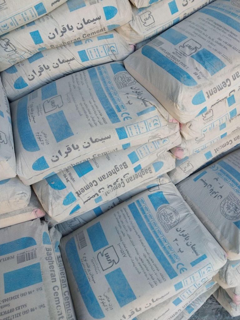 فروش سیمان قاین و باقران