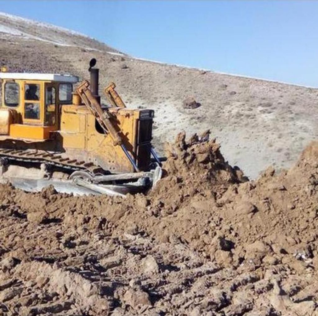 اجاره بلدوزر 155 کوماتسو d8 d6 راهسازی تسطیح