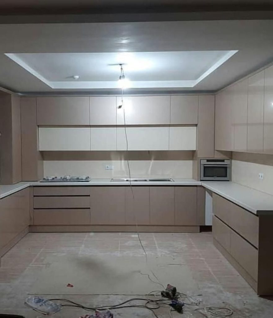 ساخت و نصب انواع کابینت و کمد دیواری ام دی اف