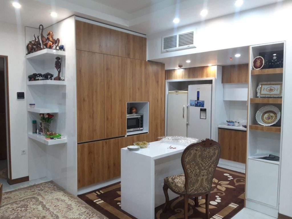 ساخت کابینت ام دی اف و نصب .همراه با یادگیری