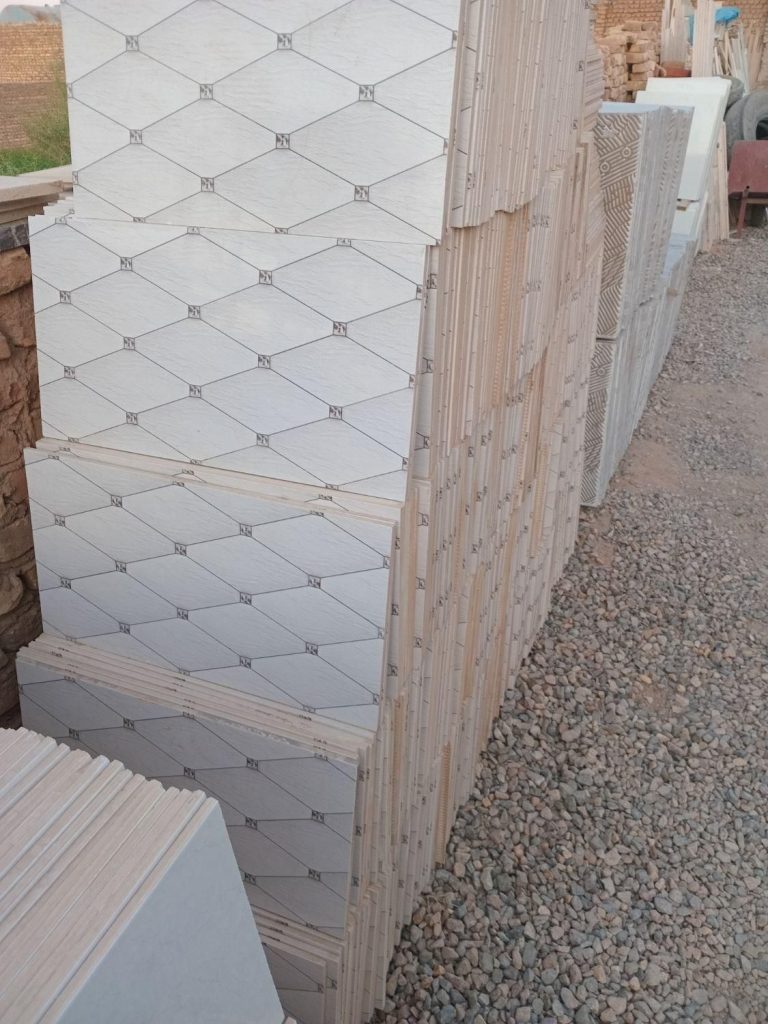 دوستان کاشی سرامیک خاک سفید فله ای عقیق