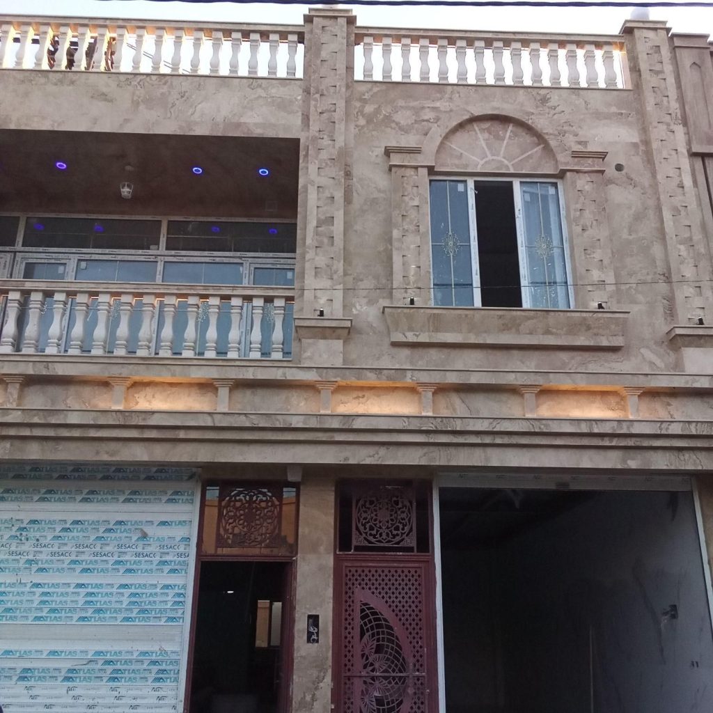 سنگ کاری و کاشی و نما