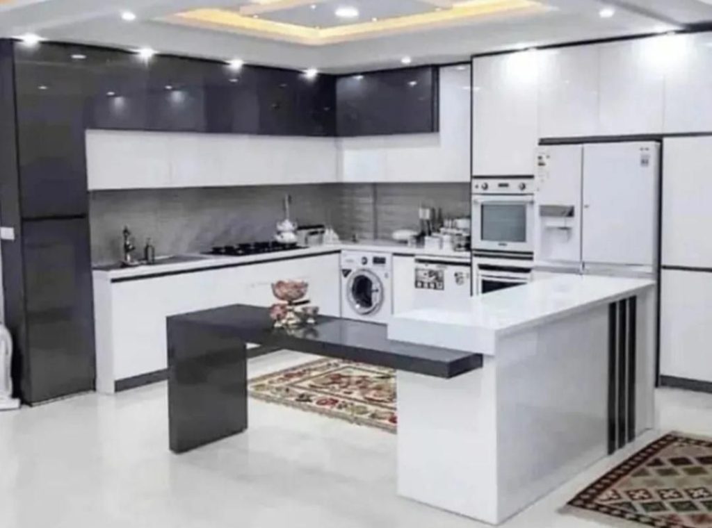 ۱۲متر کابینت چوب پاک چوب