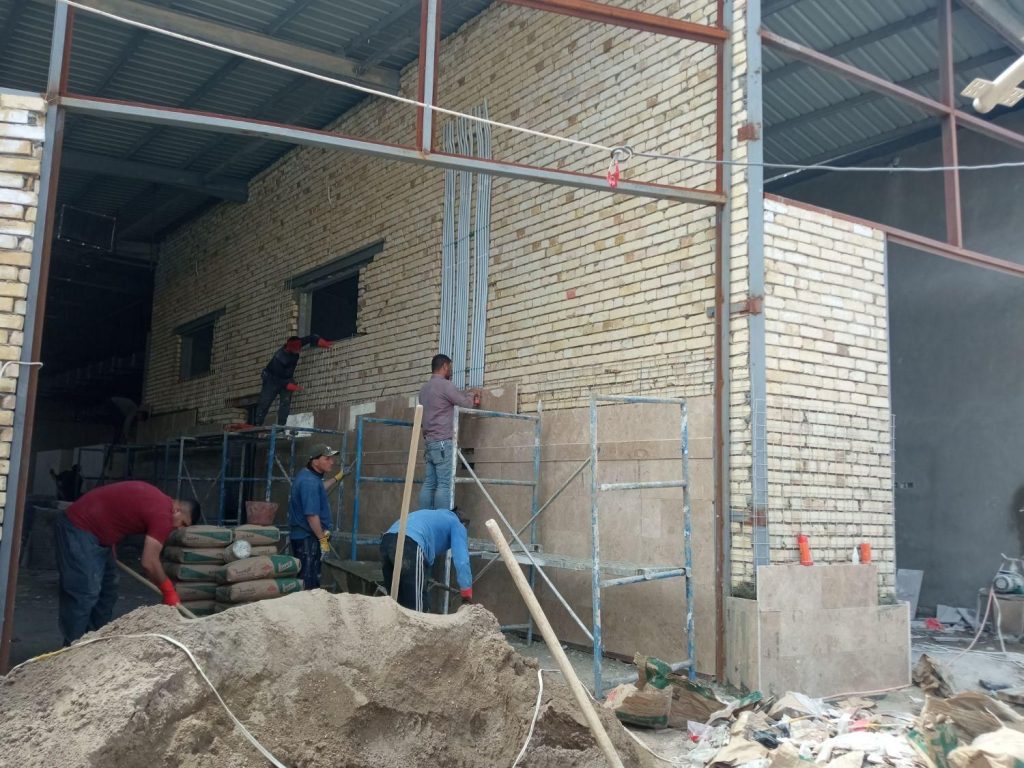 انجام سنگ کاری کاشی سرامیک موزاییک و لکه گیری