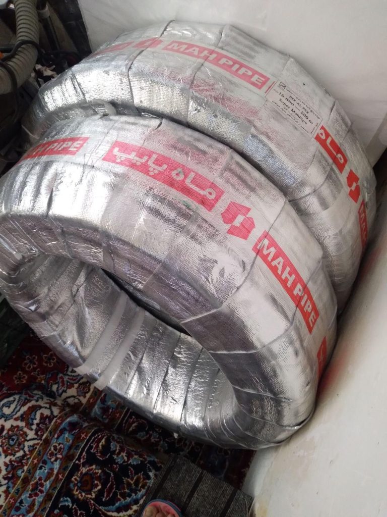 لوله ۱۶ پنج لایه ماه پایپ