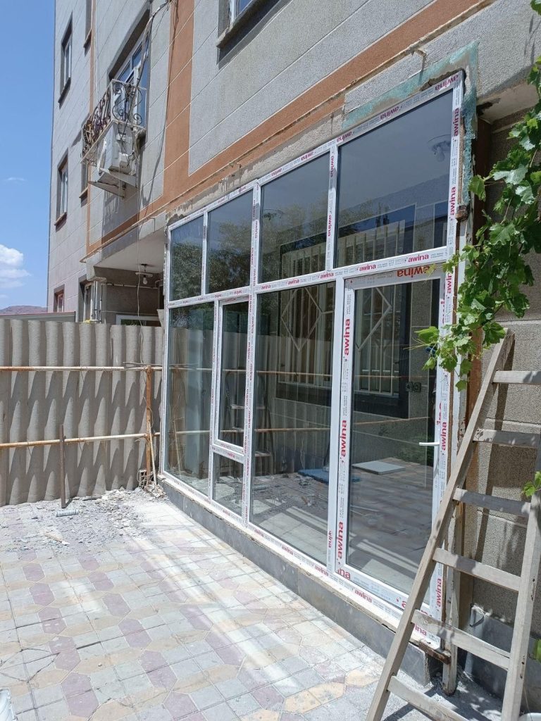 درب وپنجرهupvcوشیشه دوجداره ترک پن