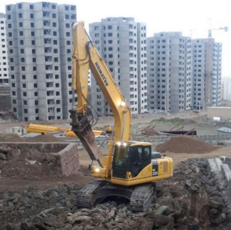اجاره بیل مکانیکی ولودر حمل نخاله خاکبرداری تخریب