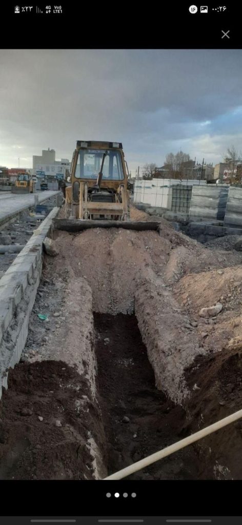خدمات خاکبرداری لودر بکهو