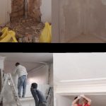 گچکار گچ کار پنل گچی شومینه خورده کاری