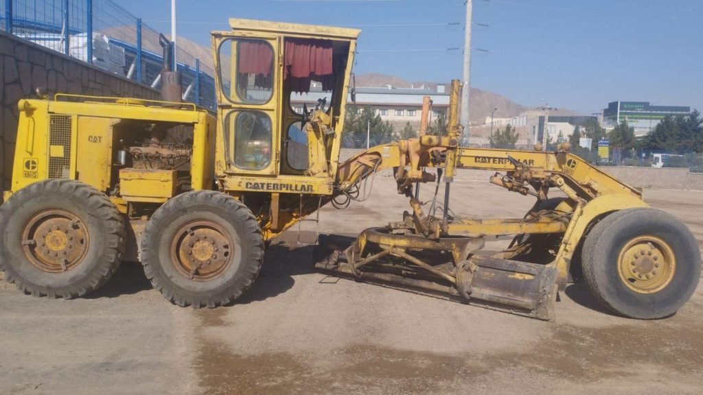 گریدر .غلطک و آبپاش