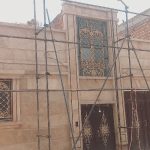 سنگ کار نما رومی و ترکیبی و کاشی کاری