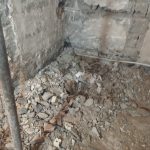 تخریب و جابجایی مصالح و اجراع پله و پایه