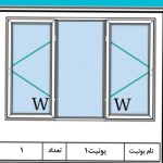 درب و پنجره دوجداره یوپی وی سی(UPVC)
