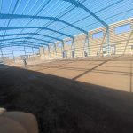 کفسازی بتنی با ماله پروانه سواری