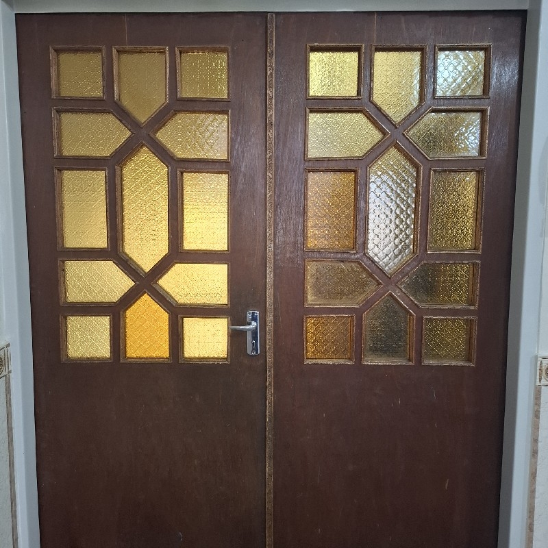 درب چوبی