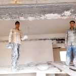 گچکار خرده کاری ابزار کاری
