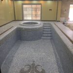 کاشی کاری کاشیکاری سرامیک اسلب کار استخر عایق کار نانو