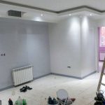 نقاشی دیزاین و اجرای هنر سقف ابری