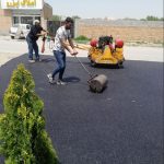 جدول کاری آسفالت سنگ ورقه لاشه و..بتون ریزی