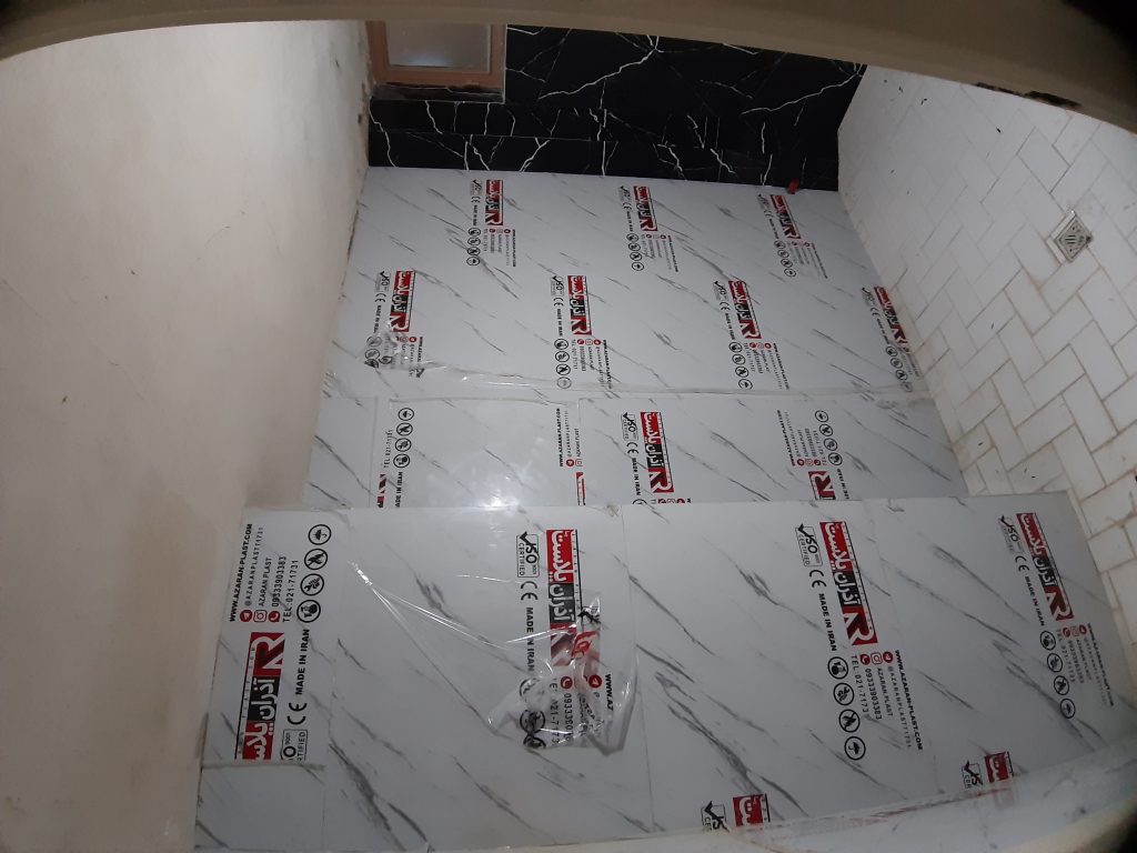 نصب ماربل شیت و ترمووال