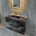 اجرای روشویی سرامیکی و سنگی