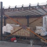 جوشکاری اسکلت  سقف تیرچه اکاستیو وسقف سبک خرده کاری