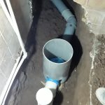 تخریب ساختمان کندن چاه وصل فاضلاب شهری