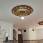 نقاشی ساختمان و درب پنجره