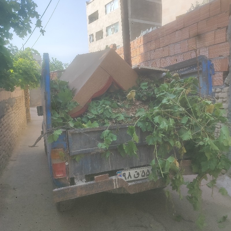 حمل ماسه ، گراویه ، خاک ، نخاله از شرکت حمل بار حاجی ارزونی