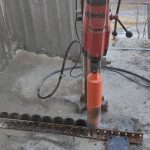 کر گیری کاشت میلگرد سوراخکاری