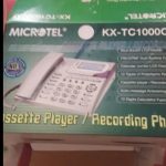 تلفن رومیزی منشی دار صدا ضبط کن کاست خور