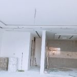 نقاشی ساختمان و درب پنجره