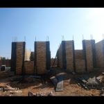 اجرای شناژ کف ستون و تیرچه